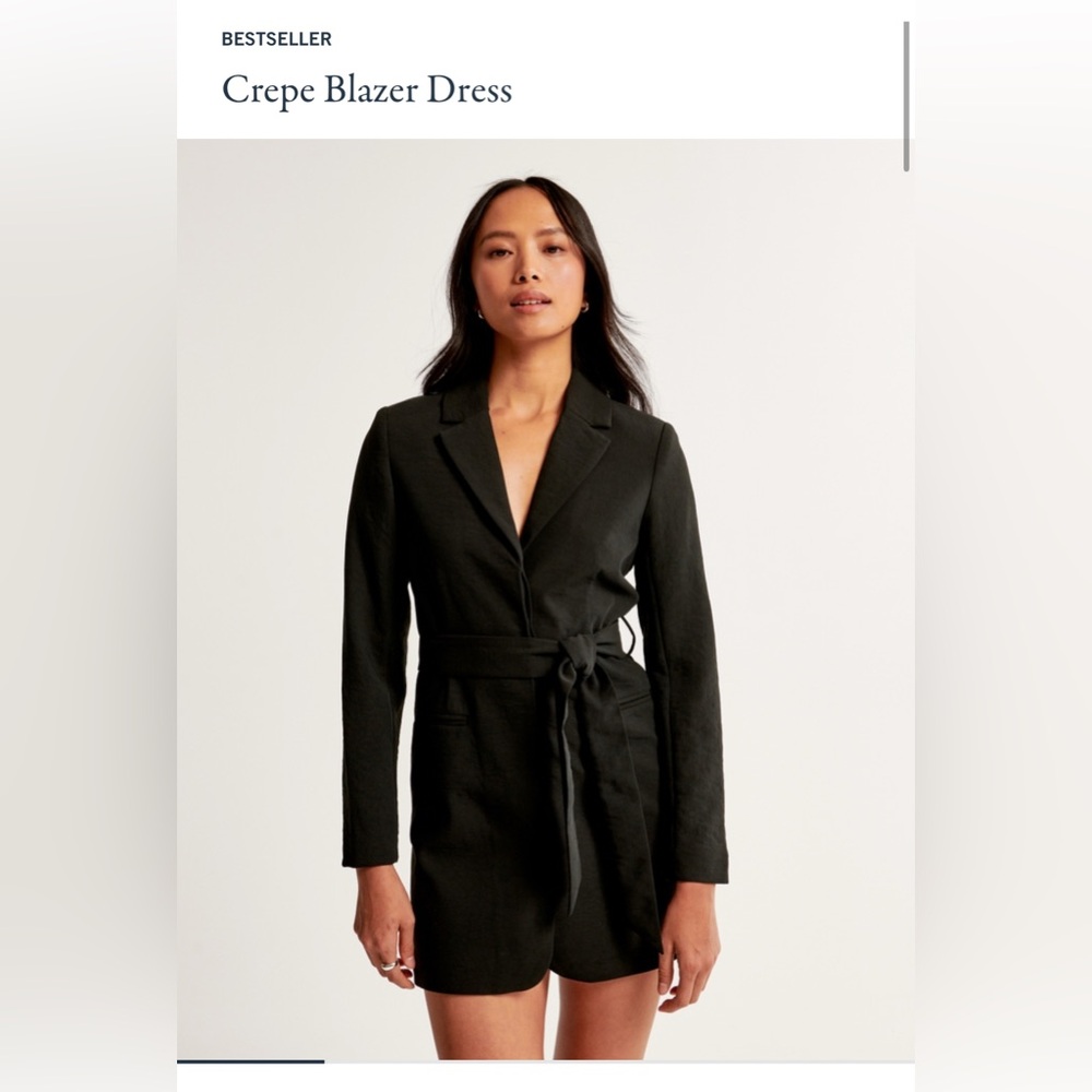 Crepe Blazer Dress - A&F - size small - perfect for work or night out! BNWT